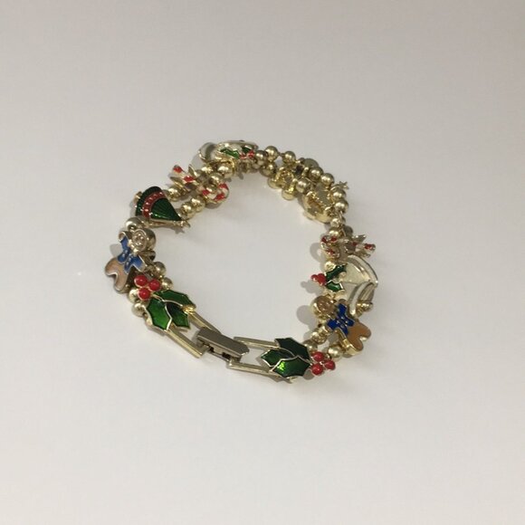 Brand New Avon 2005 Holiday Classics Christmas Charm Bracelet - Picture 2 of 4